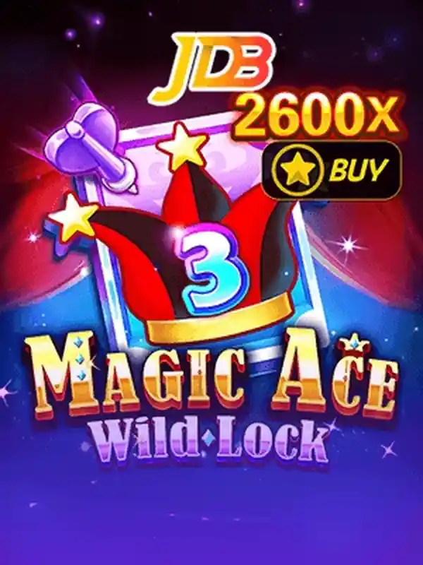 ম্যাজিক এস ওয়াইল্ড লক স্লট গেম ইমেজ